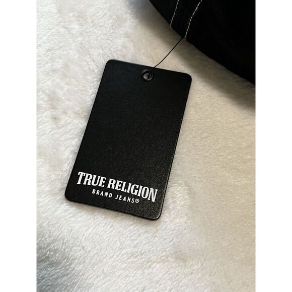 True Religion Established 2002 Tiger Print Black Snapback Hat - Picture 10 of 14